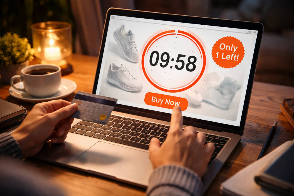 Psychologie achter de aftelklok voor impulsaankopen